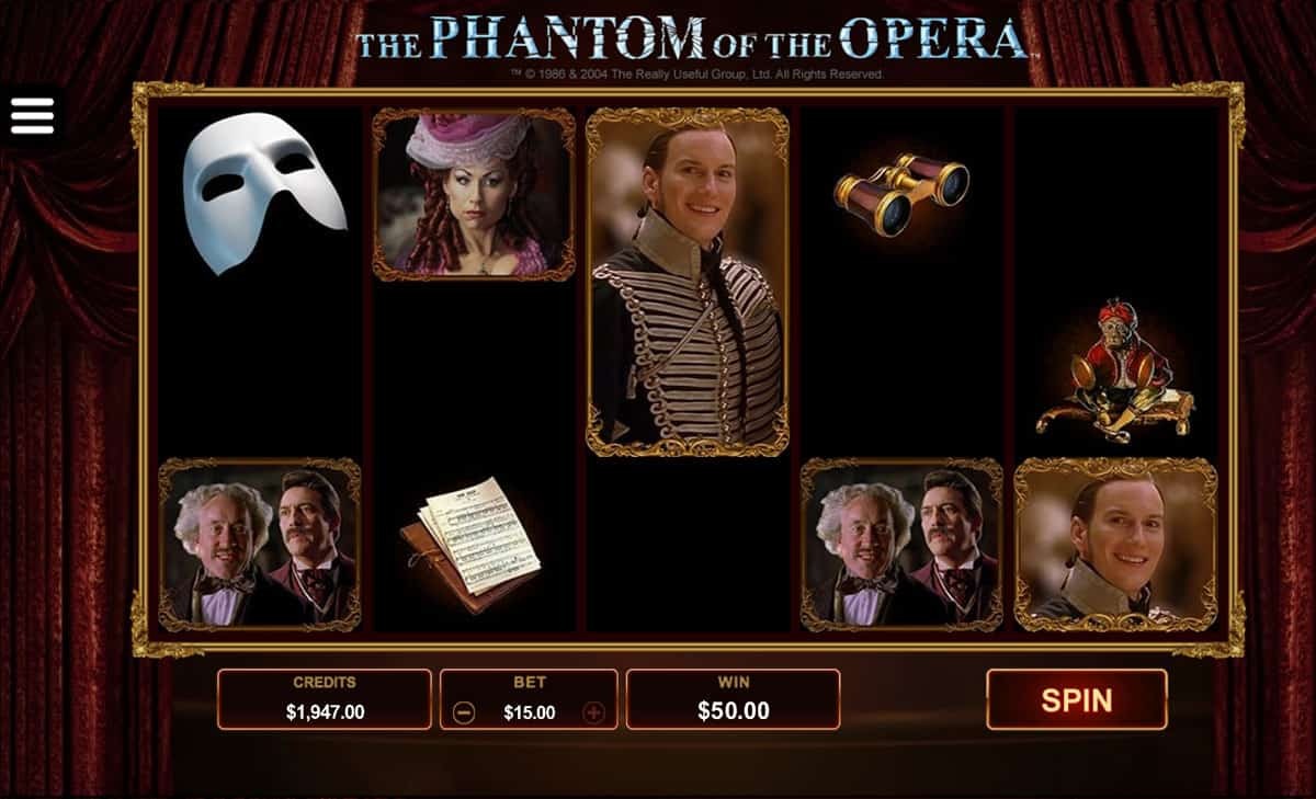 Microgaming phantom of the opera majestic theater